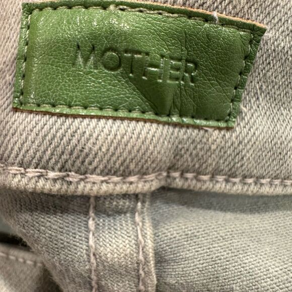 Mother hustler ankle fray jeans green - Picture 5 of 7